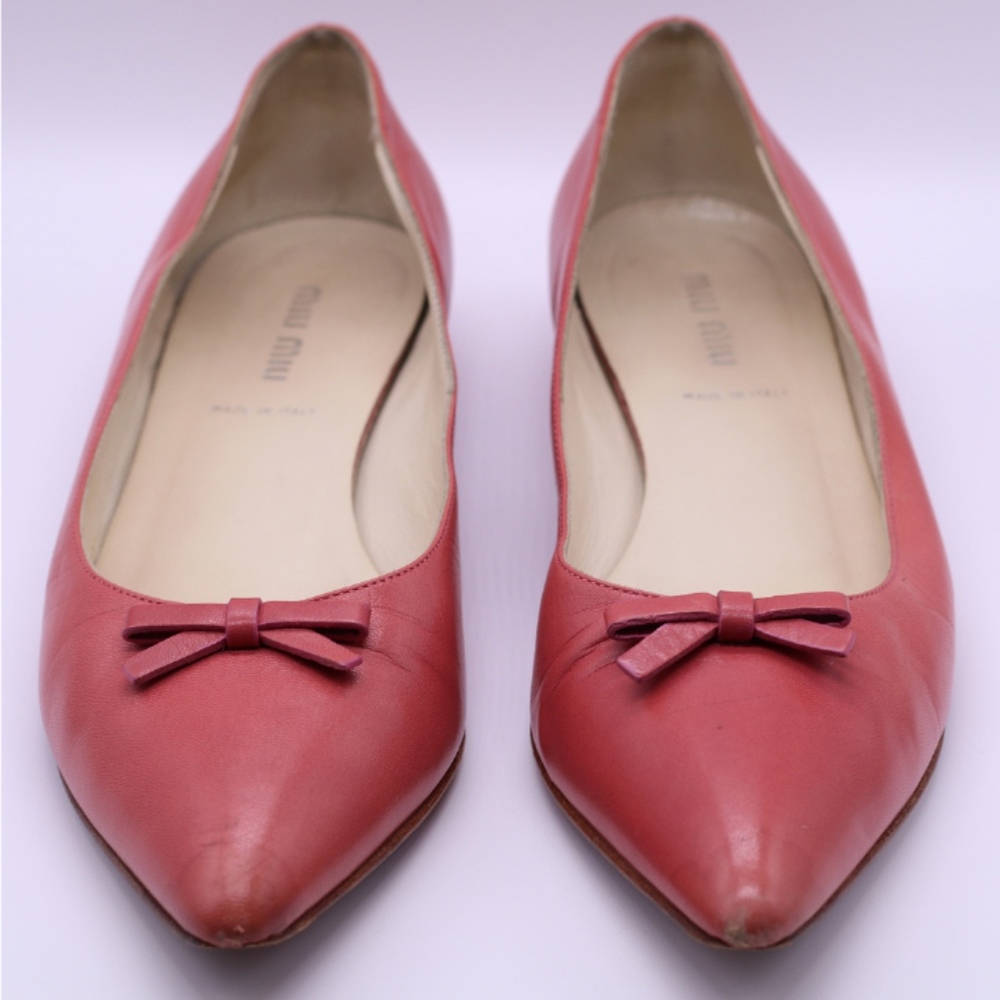 Miu Miu comfy pink flats/ballerinas Size 37
